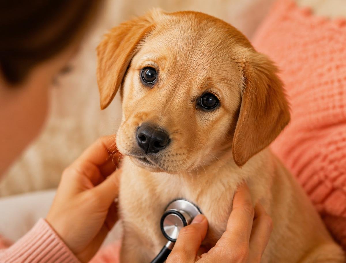 A plain-English puppy vaccine schedule